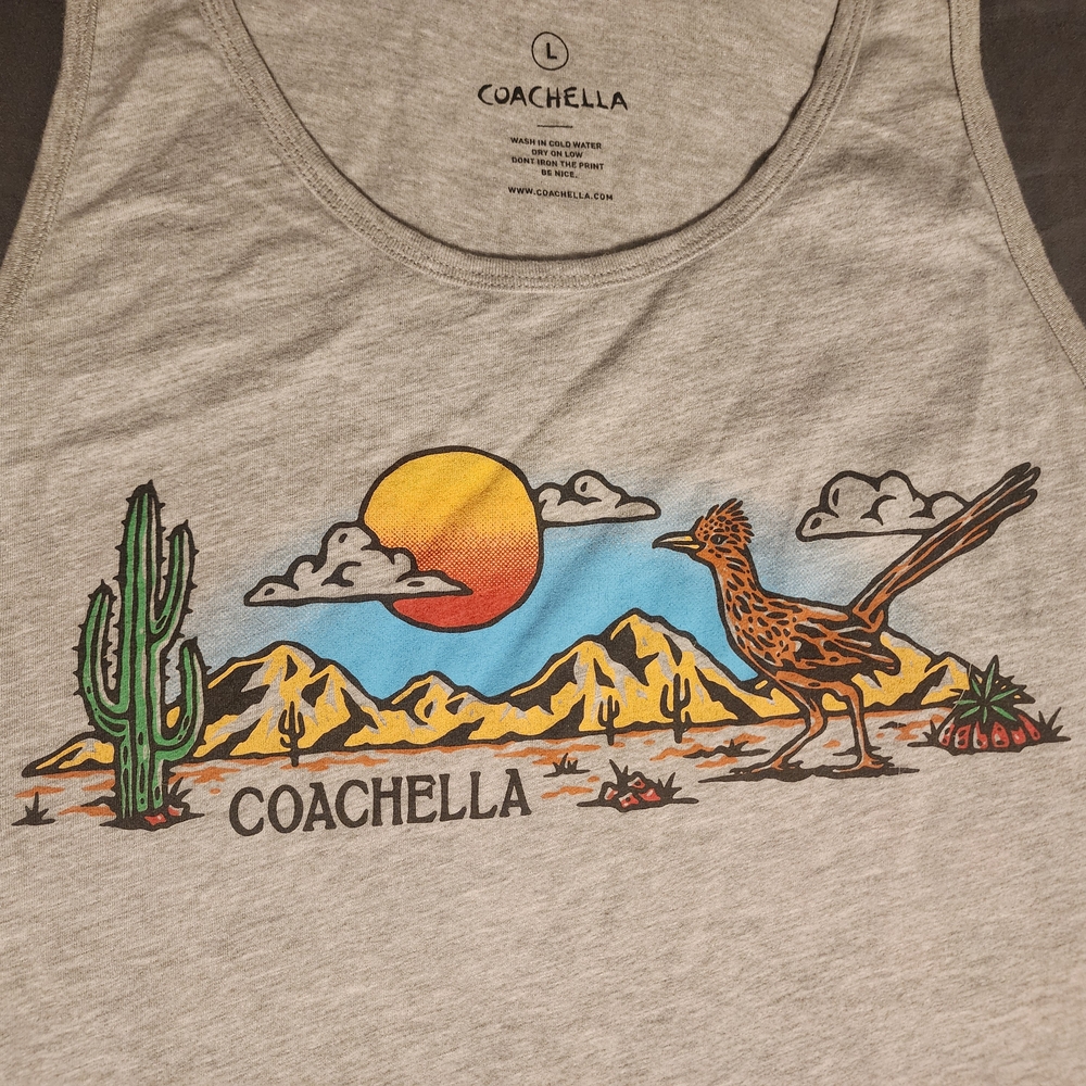 Coachella Graphic Tank Top